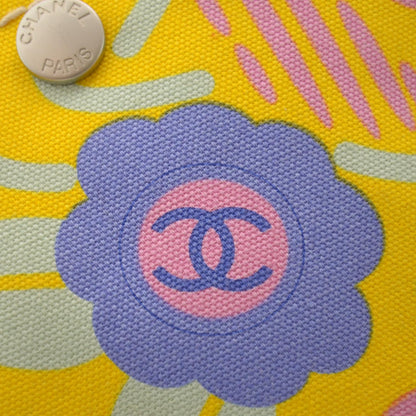Chanel Canvas CC Camellia Rope Bag 9 of 9