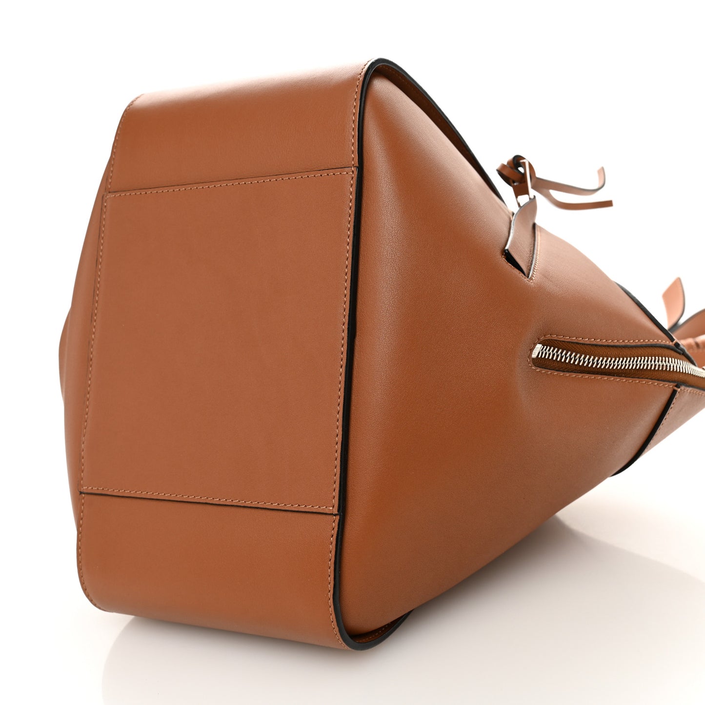 Calfskin Small Hammock Shoulder Bag Tan