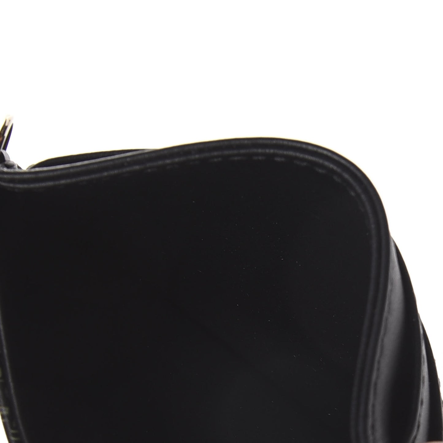 Calfskin Animals Card Holder Green
