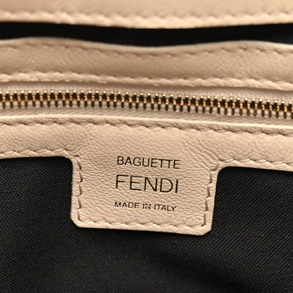 Fendi Nappa FF 1974 Embossed Baguette Camelia 6 of 11