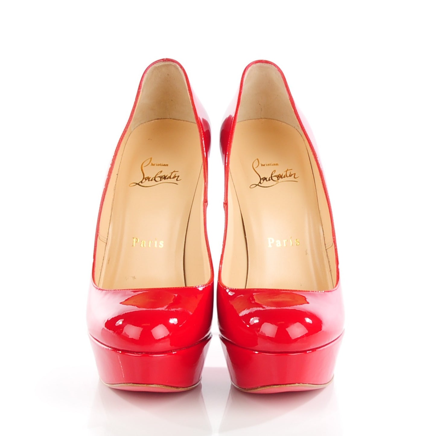 Patent Bianca 140 Pumps 36.5 Red