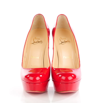 Christian Louboutin Patent Bianca 140 Pumps 36.5 Red 2 of 7