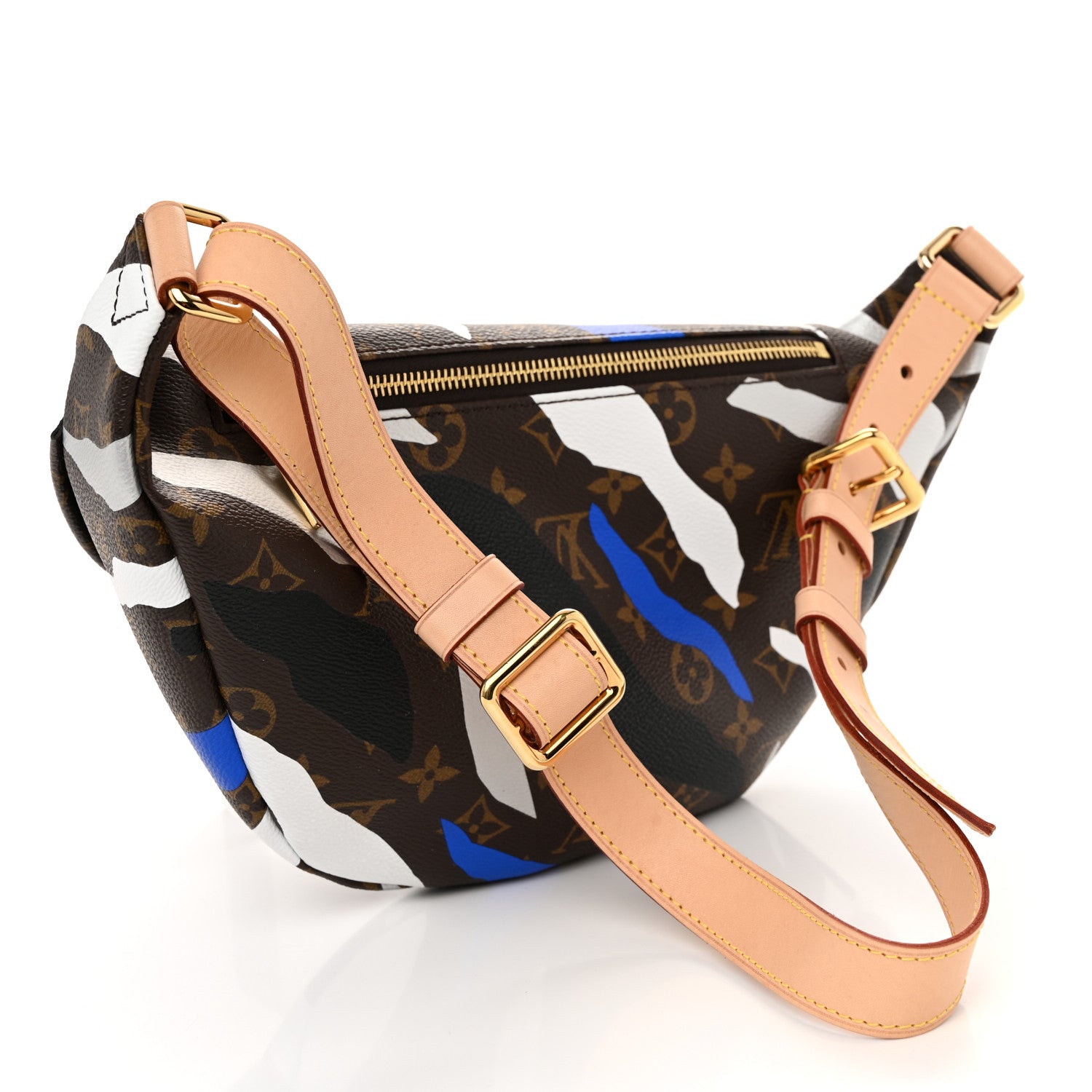 Louis Vuitton x LoL Monogram Bumbag Blue Silver 3 of 10