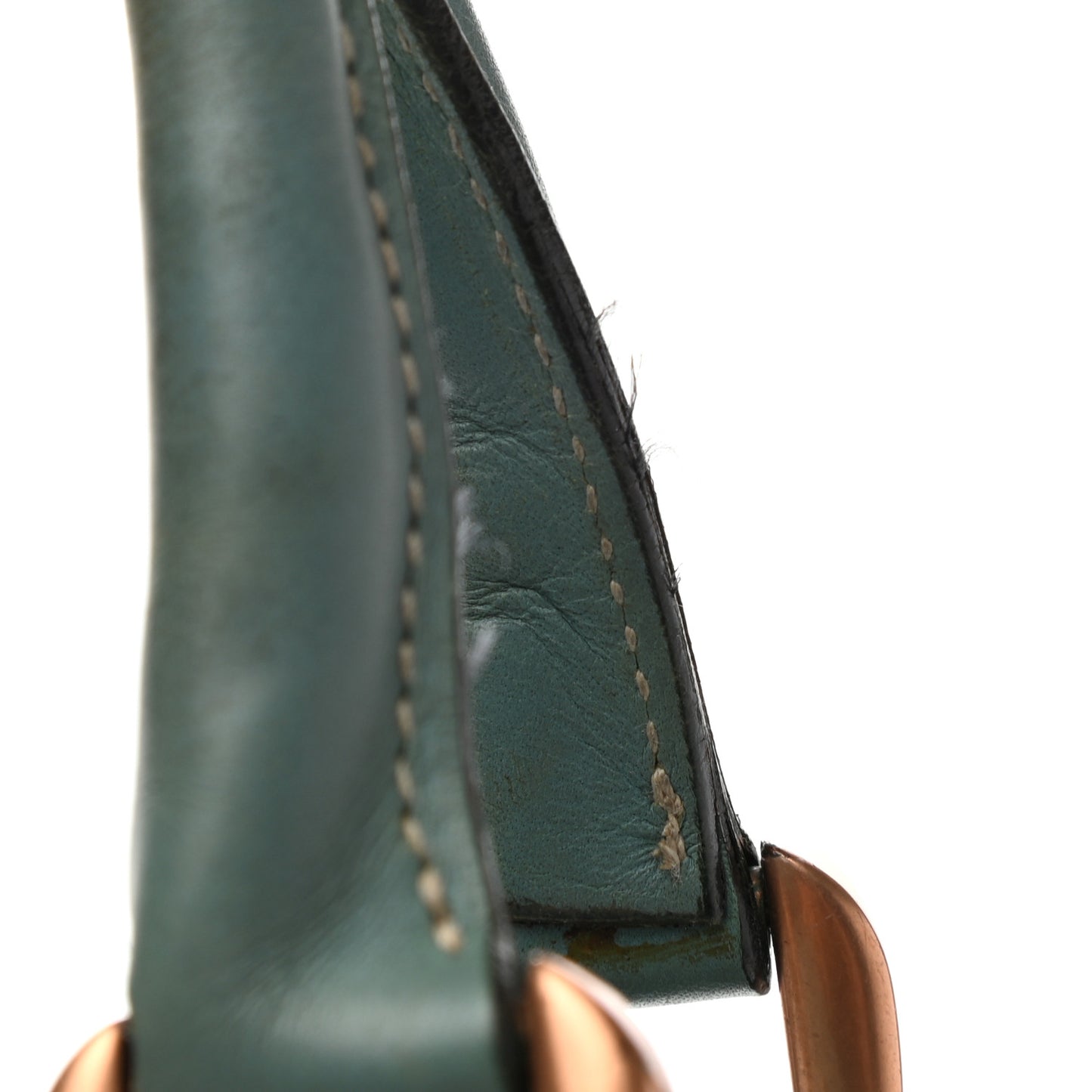 Calfskin Monogram Web Bardot Turquoise