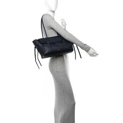 Mulberry Heavy Grain Small Soft Bayswater Satchel Night Sky 2 of 10