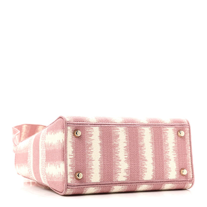 Christian Dior Canvas Medium D-Stripes Lady D-Lite Pink 4 of 9