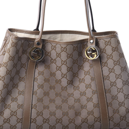 Gucci Monogram Medium Twins Tote Purple 8 of 10