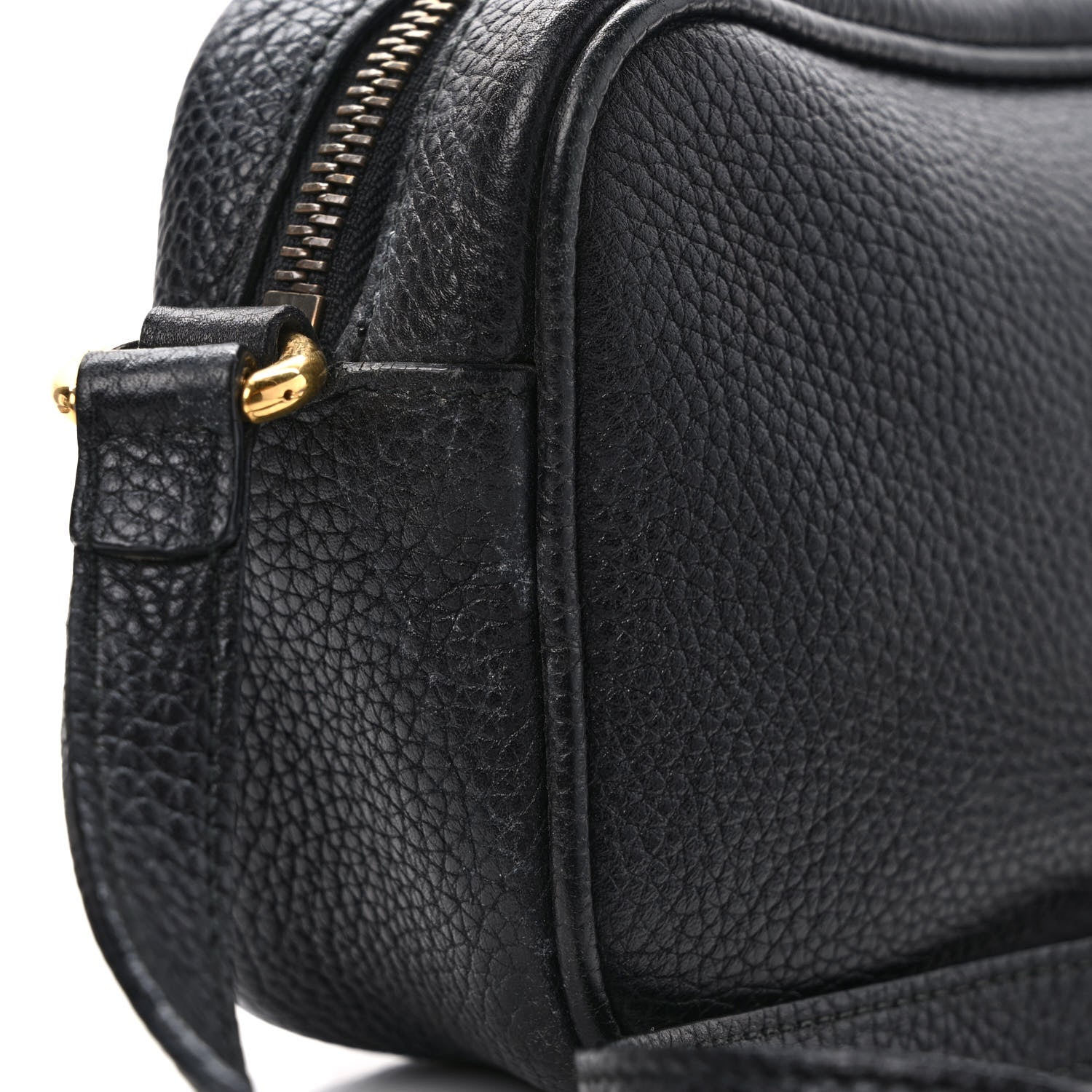 Gucci Pebbled Calfskin Mini Soho Disco Bag Black 12 of 12