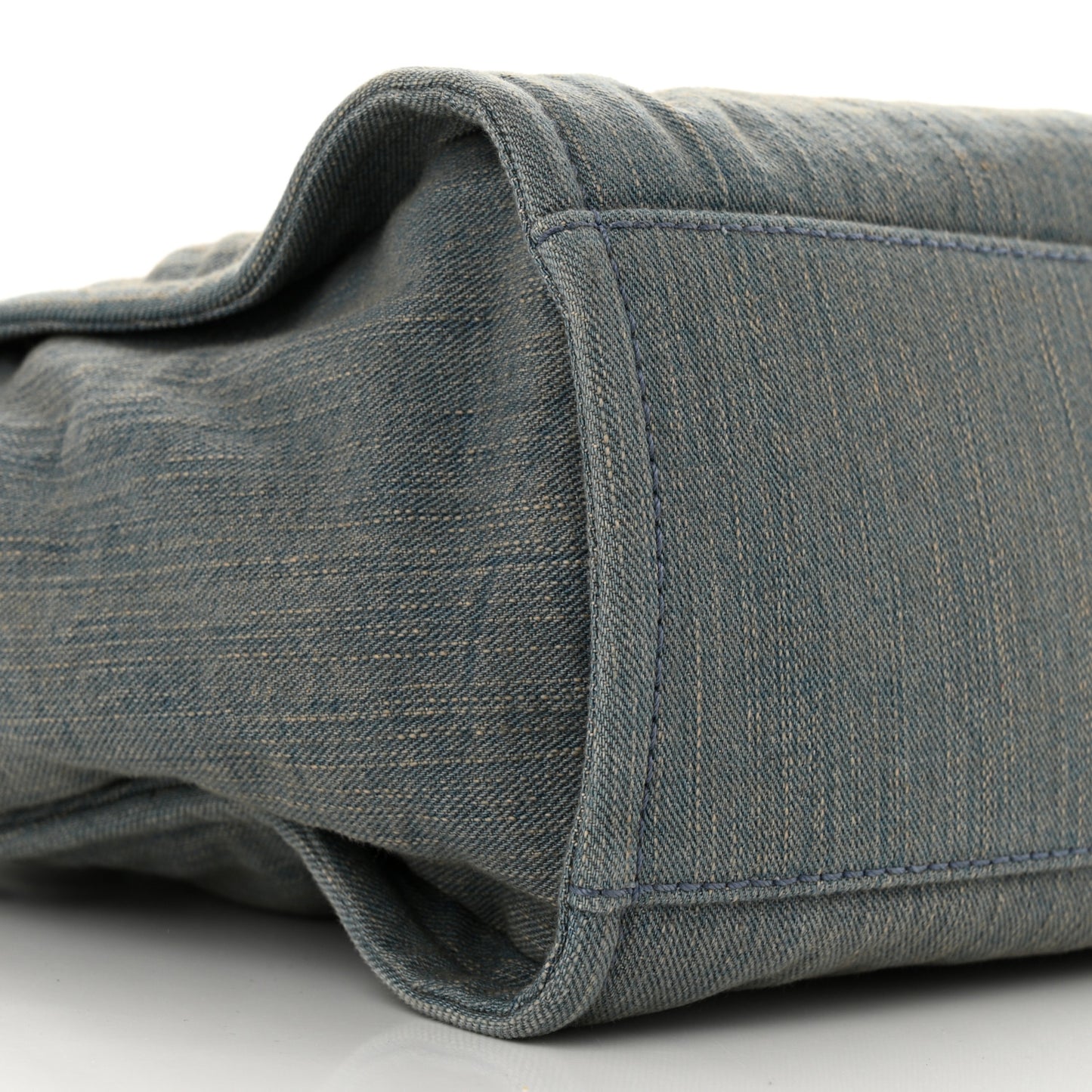 Denim Small Deauville Tote Light Blue