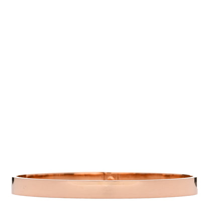 Hermes 18K Rose Gold Diamond PM Kelly Bracelet ST 3 of 4