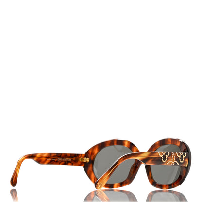 Louis Vuitton Studded La Piscine Sunglasses Z1050U Tortoise 4 of 14