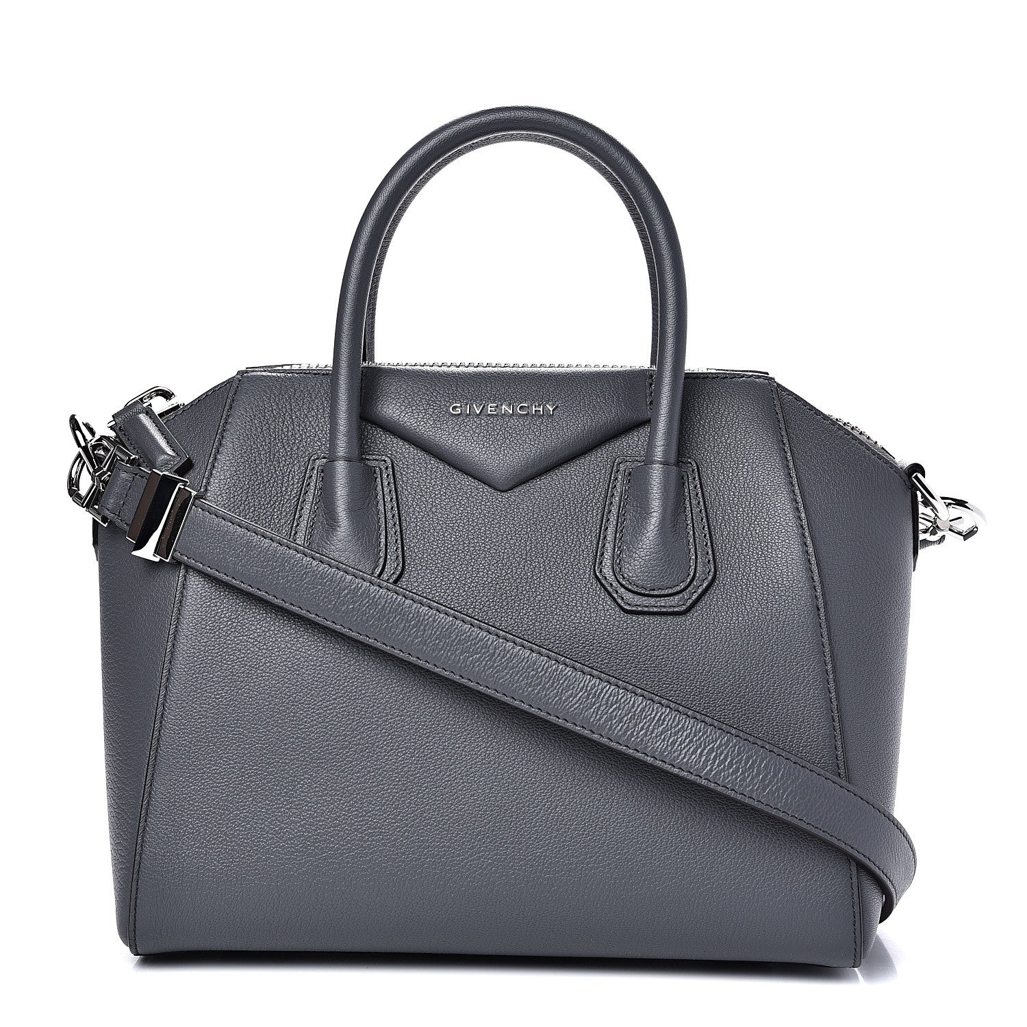 Givenchy Sugar Goatskin Small Antigona Storm Grey 1 of 8