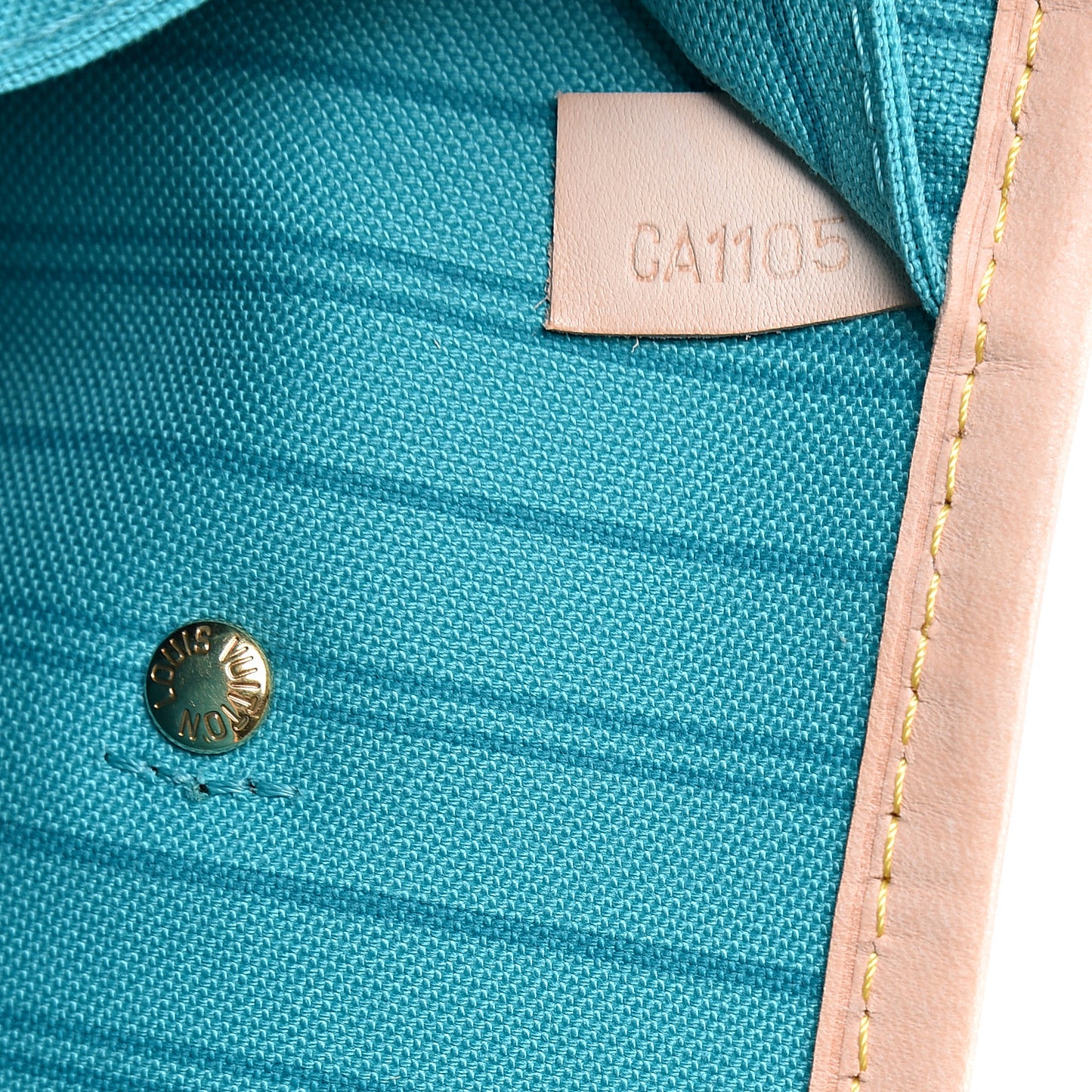 Monogram V Neverfull MM Turquoise