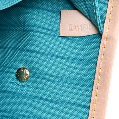 Louis Vuitton Monogram V Neverfull MM Turquoise 6 of 9