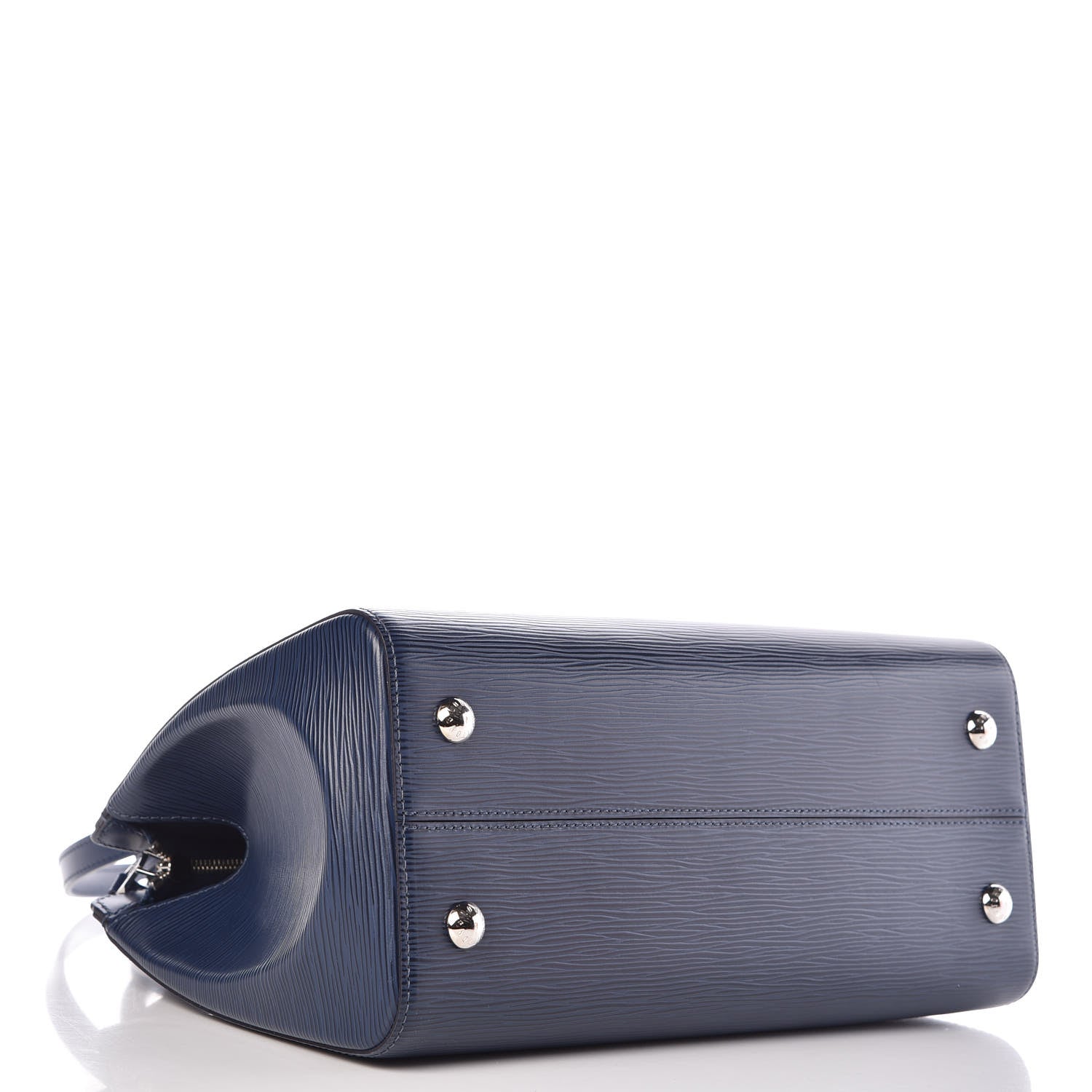 Louis Vuitton Epi Soufflot MM Indigo 4 of 9