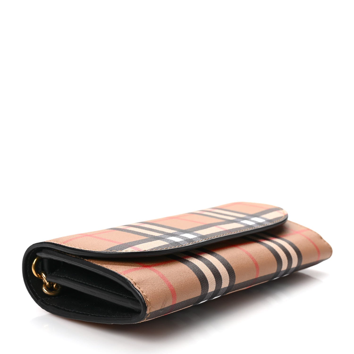 Burberry Vintage Check Halton Wallet Black 4 of 8