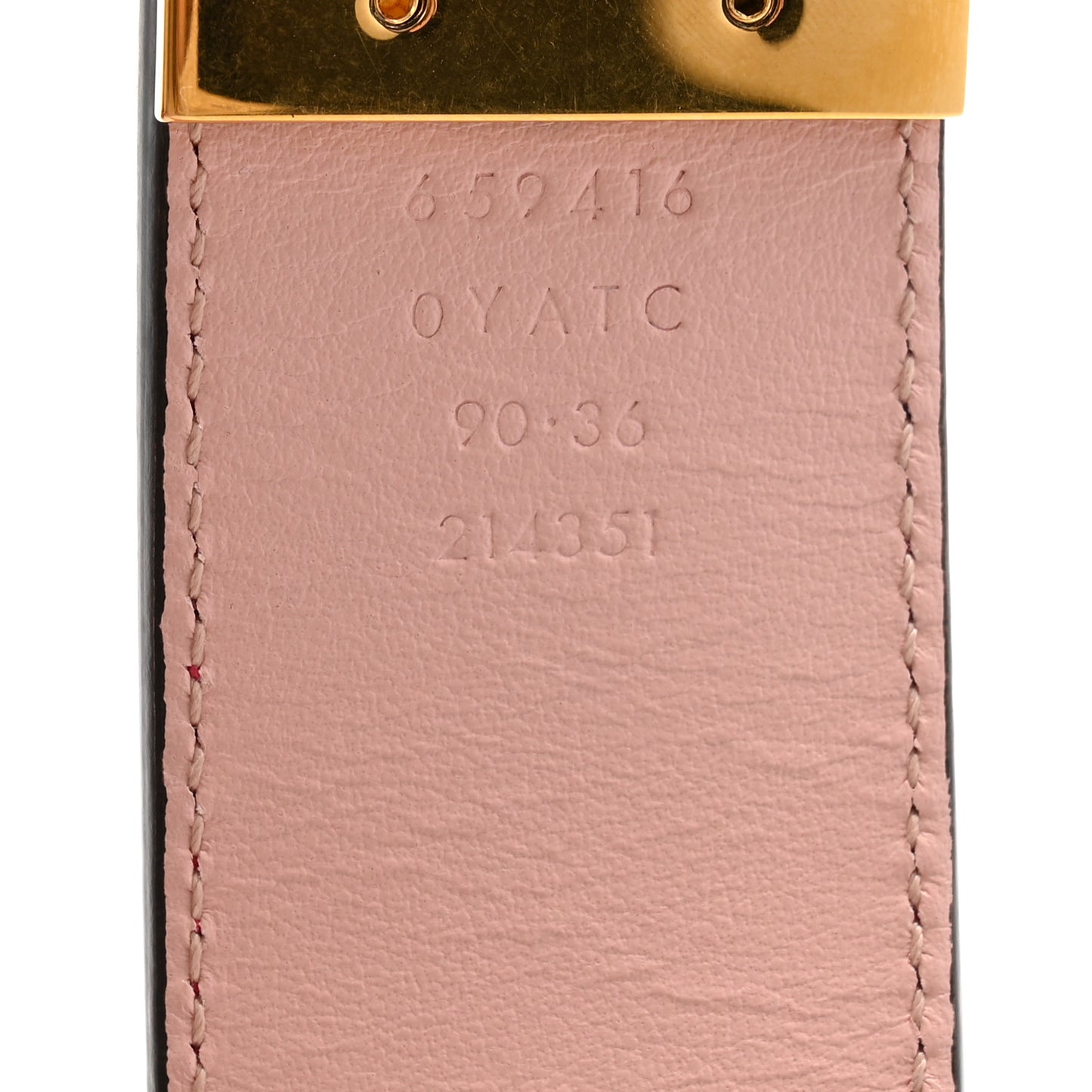 Plutone Calfskin 37mm GG Marmont Reversible Belt 90 36 Fuschia Pink
