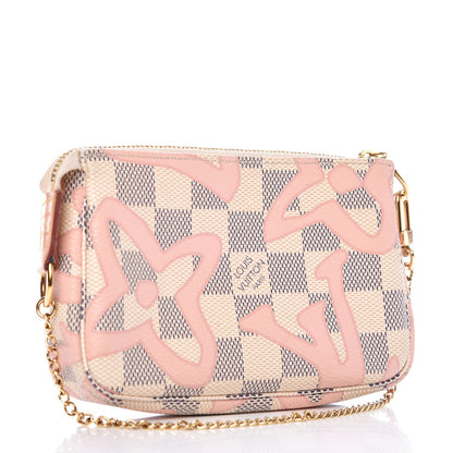 Louis Vuitton Damier Azur Tahitienne Mini Pochette Accessories 3 of 9
