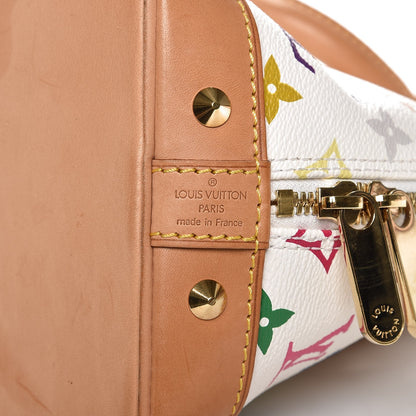 Louis Vuitton Monogram Multicolor Alma White 8 of 9