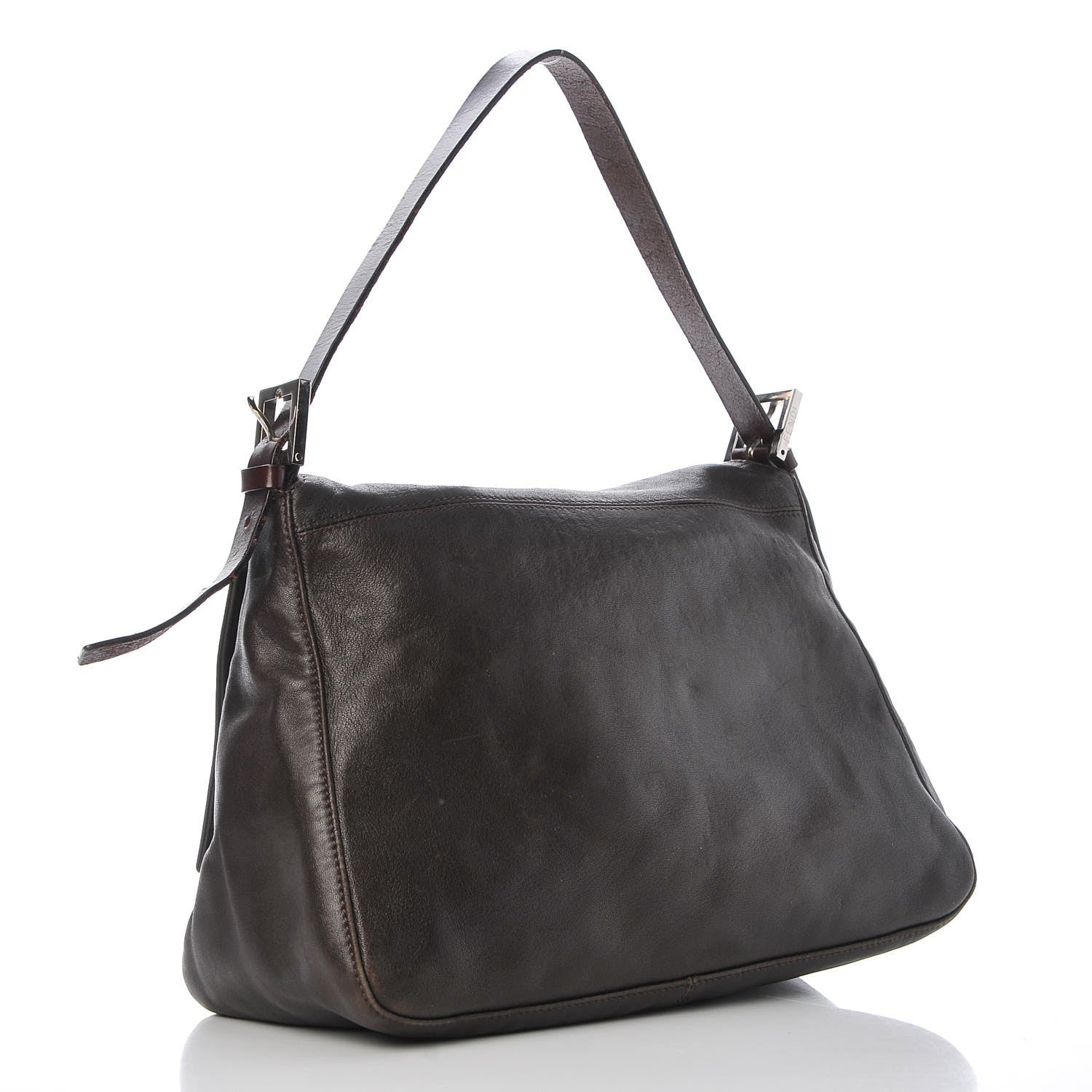 Fendi Calfskin Forever Mama Baguette Brown 3 of 11