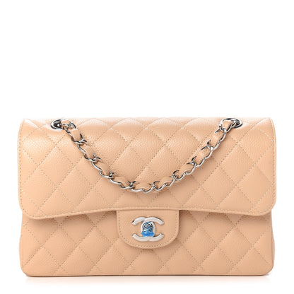 Chanel Caviar Quilted Small Double Flap Beige 1 of 11