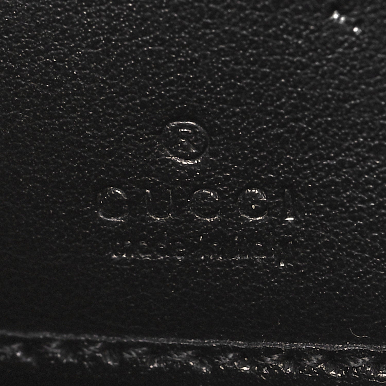 Gucci Calfskin Matelasse GG Marmont Zip Around Wallet Black 6 of 9