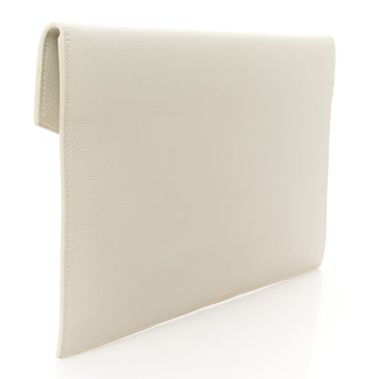 Saint Laurent Grain De Poudre Uptown Pouch Crema Soft 3 of 8