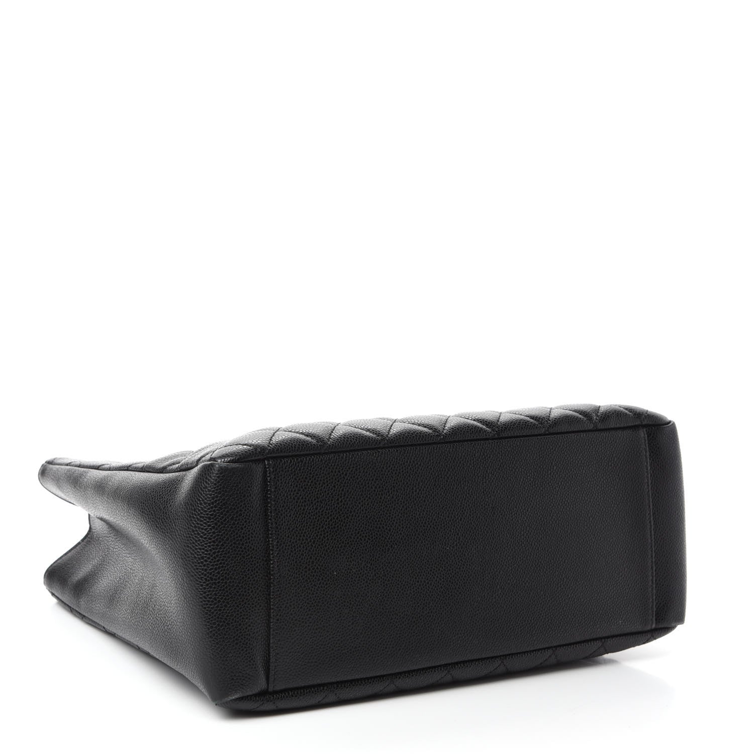 Chanel Caviar Quilted Grand Shopping Tote GST Black 4 of 12