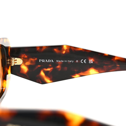 Prada Acetate Symbole Sunglasses SPR 17W Honey Tortoise 7 of 8