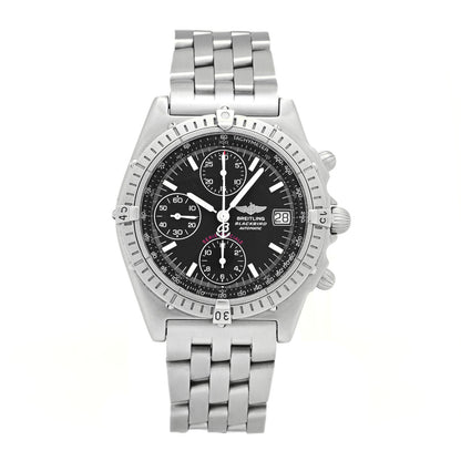 Breitling Stainless Steel 40mm Chronomat Blackbird Special Series Automatic Watch Black A13050.1 1 of 5