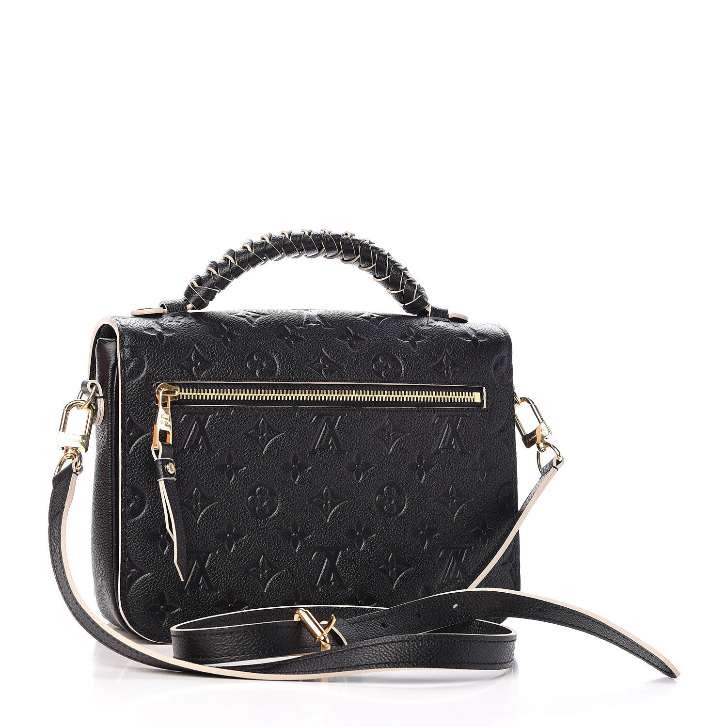 Louis Vuitton Empreinte Braided Pochette Metis Black 3 of 9
