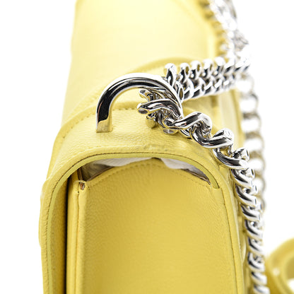 Christian Dior Grained Calfskin Medium Diorama Flap Bag Acacia Yellow 12 of 12