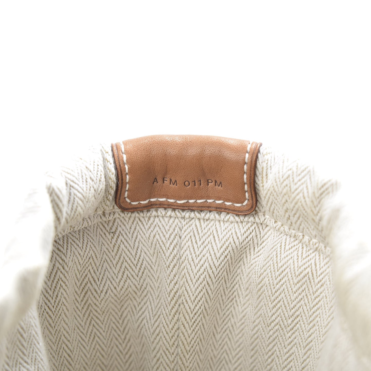 Canvas Barenia Fourbi 20 PM Pouch Naturel Fauve