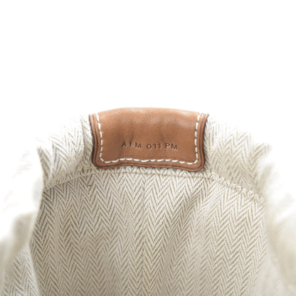 Hermes Canvas Barenia Fourbi 20 PM Pouch Naturel Fauve 7 of 8