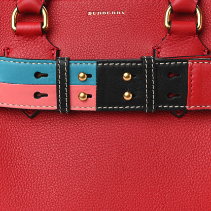 Burberry Soft Grain Calfskin Small Belt Bag Bright Military Red 8 of 10