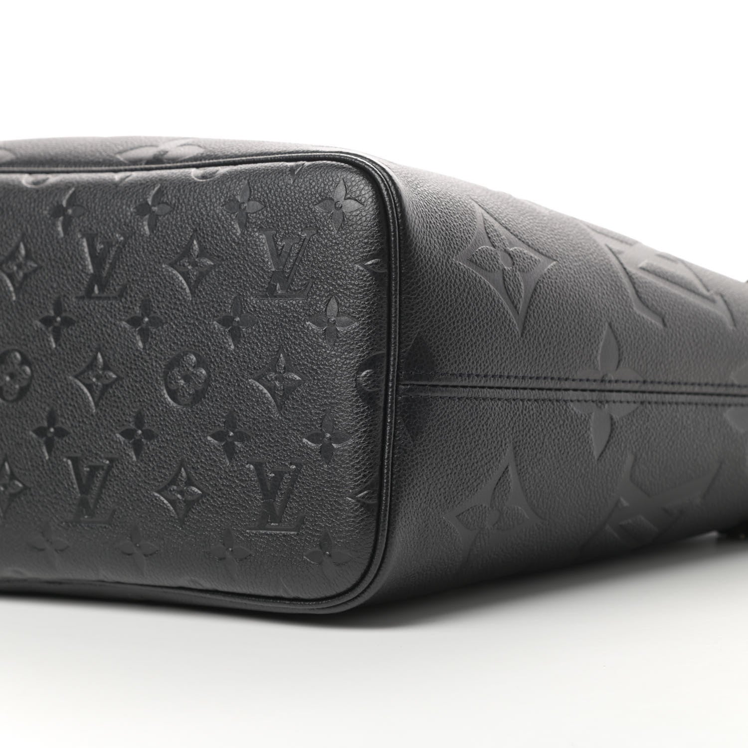 Louis Vuitton Empreinte Monogram Giant Neverfull MM Black 10 of 11