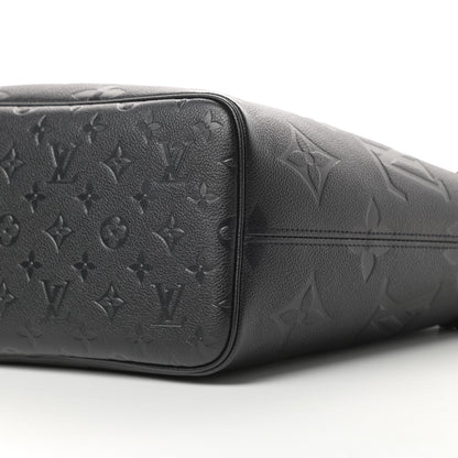 Louis Vuitton Empreinte Monogram Giant Neverfull MM Black 10 of 11
