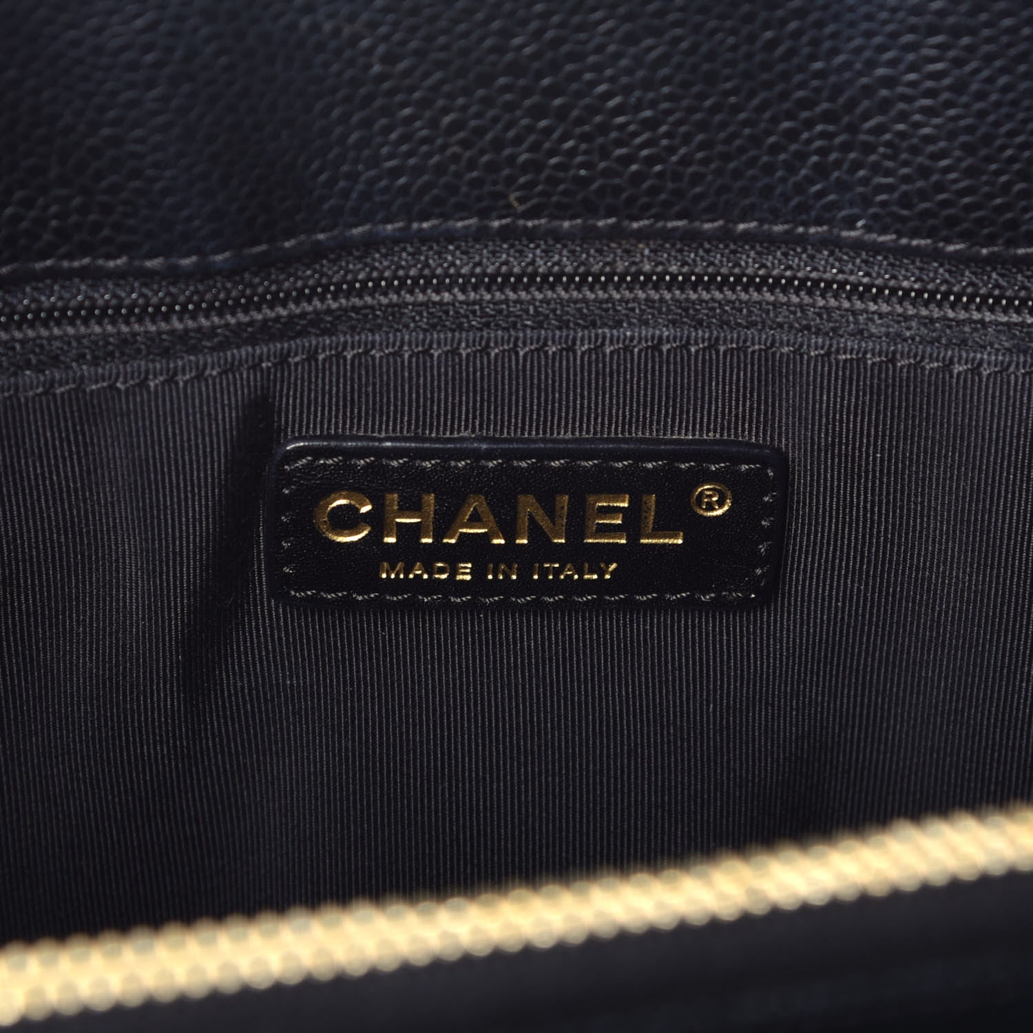 Chanel Caviar Quilted Grand Shopping Tote GST Black 6 of 9