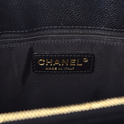 Chanel Caviar Quilted Grand Shopping Tote GST Black 6 of 9