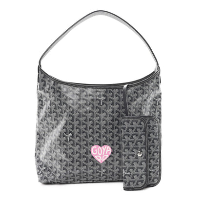 Goyard Goyardine Coeur Boheme Hobo Grey 2 of 11