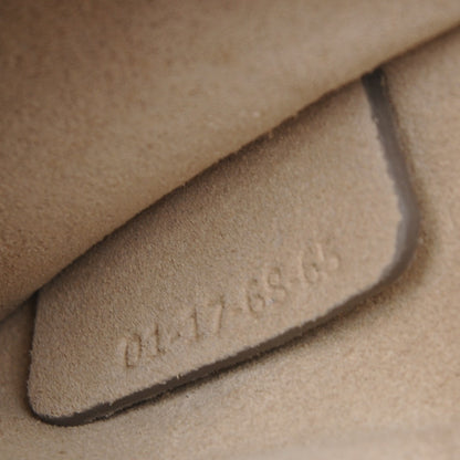 Chloe Suede Calfskin Small Faye Shoulder Bag Motty Grey 7 of 7