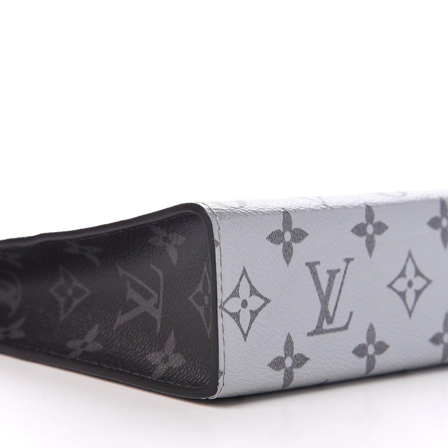 Louis Vuitton Monogram Eclipse Split Pochette Voyage MM 5 of 9