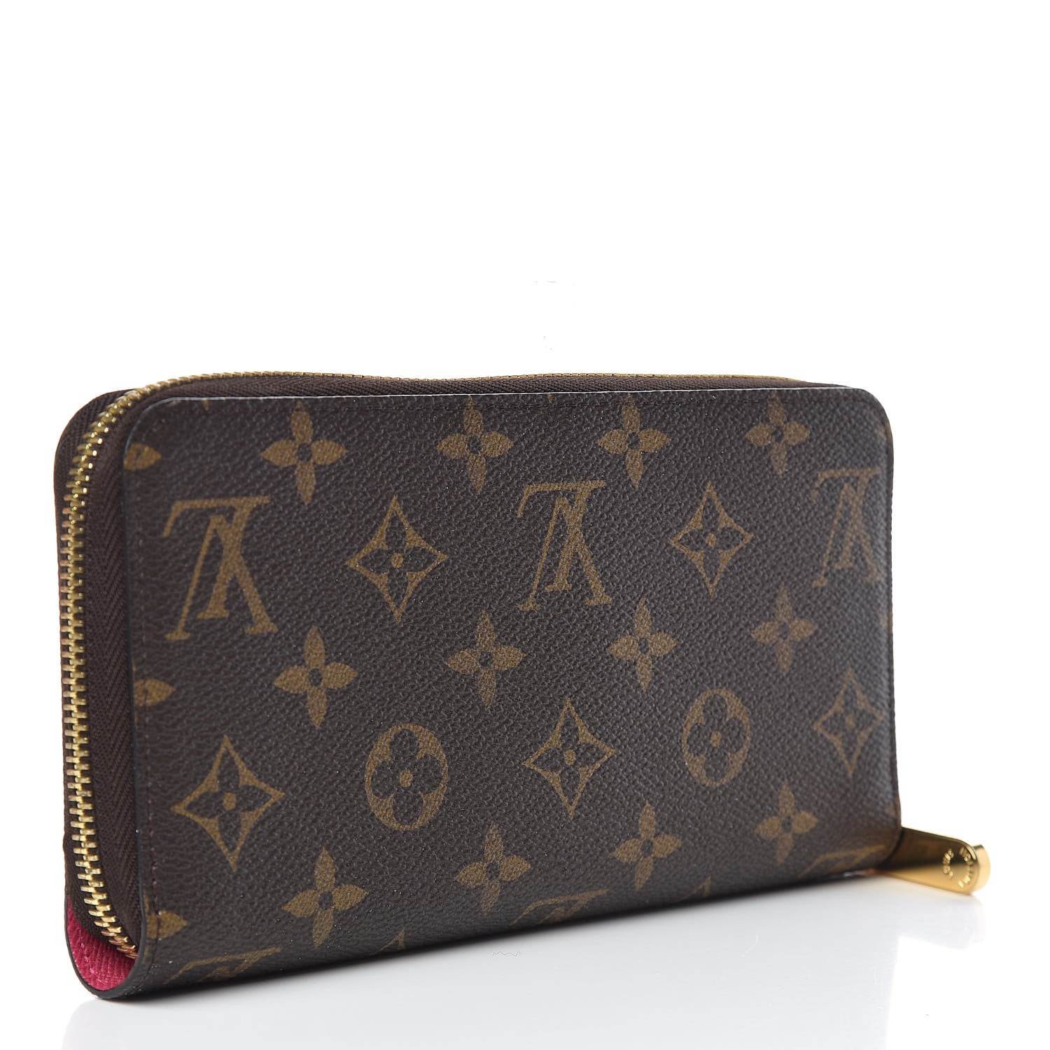 Louis Vuitton Monogram LV Love Lock Zippy Wallet 3 of 9