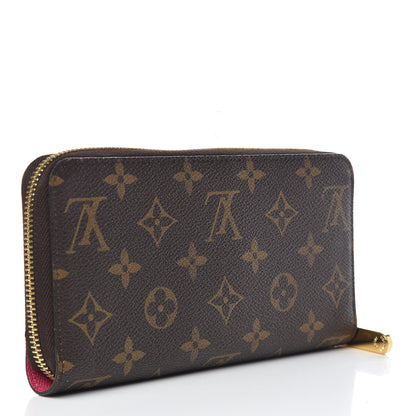Louis Vuitton Monogram LV Love Lock Zippy Wallet 3 of 9