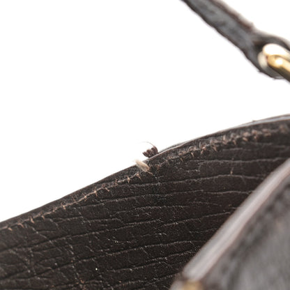 Gucci Monogram Hasler Hobo Dark Brown 8 of 14