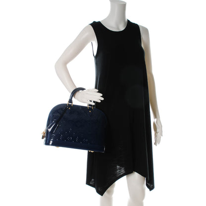 Louis Vuitton Vernis Alma PM Grand Blue 2 of 9