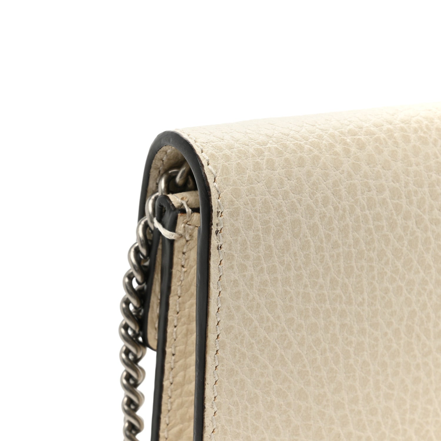 Gucci Dollar Calfskin Crystal Super Mini Dionysus Shoulder Bag Mystic White Black Diamond 12 of 14