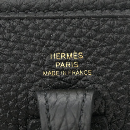 Hermes Taurillon Clemence Evelyne TPM Black 6 of 10
