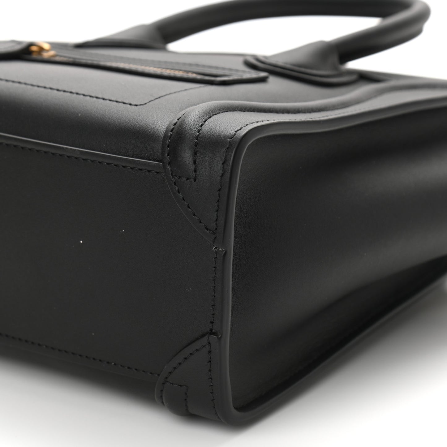 Smooth Calfskin Nano Luggage Black