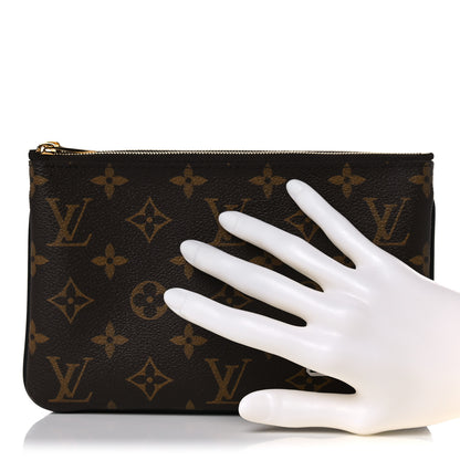 Louis Vuitton Monogram World Tour Double Zip Pochette 2 of 11